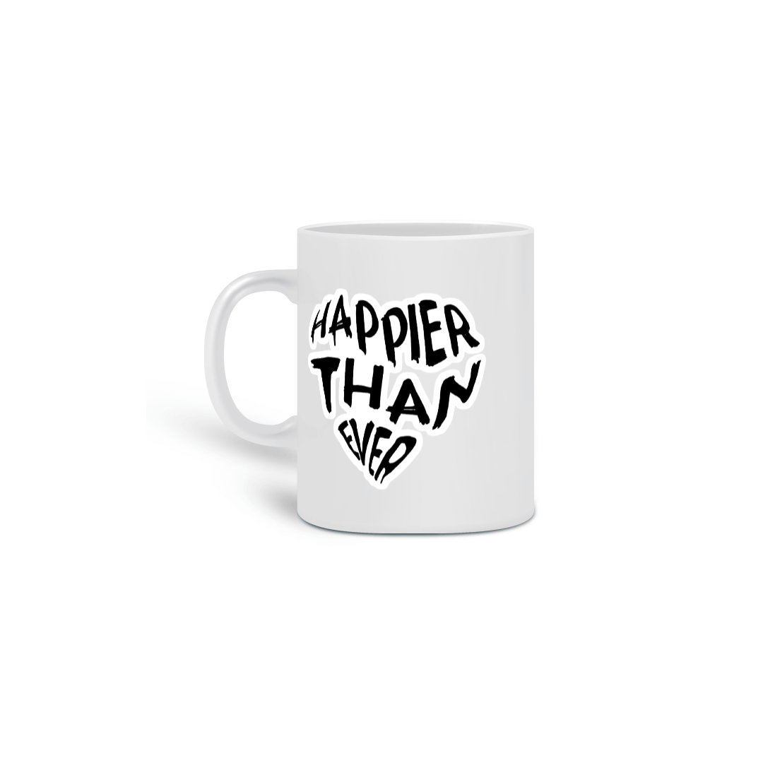 Caneca "Happier than Ever"